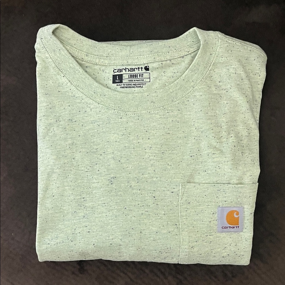 Carhartt Light Green Speckled Tee